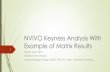 NVIVO Keyness Analysis - University of Manchesterhummedia.manchester.ac.uk/institutes/cmist/gendernorms/NVIVO... · NVIVO Keyness Analysis With ... Obviously 9 times more would mean