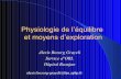 Physiologie de l’équilibre et moyens d’explorationdcem1p7.free.fr/Endocrino/Physiologie de l'équilibre et moyens d... · Physiologie de l’équilibre et moyens d’exploration