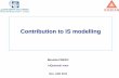 Contribution to IS modelling - s upeople.dsv.su.se/~petia/MENA/MouniaFREDJ.pdf · UML 2 VariabilitéFonctionnelle Extension du diagrammede cas d’utilisation d’UML 2 Dynamical
