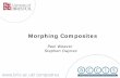Morphing Composites -  · Morphing Composites - Weaver. Shape Adaptation: Requirements. load carrying. shape. adaptable. light. too. heavy. too. ... Bistable Flap Design 6× GFRP