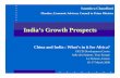 India’s Growth Prospects - OECD · India’s Growth Prospects ... – Savings rate: 8.9% of GDP (1950/51) – Investment rate: ... 1950/51 to 2005/06 Growth tracks the increase
