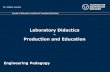 Laboratory Didactics Production and Education - …kersten/CSC/Unit 4... · Laboratory Didactics-Production and Education. Influence factors of vocational education ... Team work