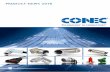 PRODUCT NEWS 2018 - CONEC EN · Kabelkonfektion/Cable assembly Regelungstechnik/Control systems Kommunikationstechnik/ Communications Steuerungstechnik/ Process control Maschinenbau