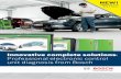 Innovative complete solutions Professional electronic ... · Innovative complete solutions: Professional electronic control unit diagnosis from Bosch. 2 ECU diagnosis ... KTS 540