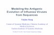 Modeling the Antigenic Evolution of Influenza Viruses … · Modeling the Antigenic Evolution of Influenza Viruses from Sequences Taijiao Jiang Center of Systems Medicine, Chinese