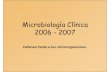 Microbiología Clínica 2006 - 2007 - COSMOLINUXcosmolinux.no-ip.org/recursos_aula/BIO2nBAT/Immunologia/tema09... · Eliminación de cuerpos extraños Leucocitos polimorfonucleares
