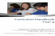 Curriculum Handbook Year 9 - Yeppoon State High …€¦ · Curriculum Handbook Year 9 Yeppoon State High School ... Ms Dani Pozzetti Business Manager ... curriculum , , and ...