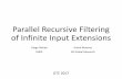 Parallel Recursive Filtering of Infinite Input Extensionson-demand.gputechconf.com/gtc/2017/presentation/s7270-diego-neha… · Parallel Recursive Filtering of Infinite Input Extensions