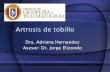 Artrosis de tobillo - Inicio | Facultad de Medicina UANL · Daniels, T. Etiology and Biomechanics of Ankle Arthritis. 2008 Foot Ankle Clinics 13: 341-352 Etiología de la artrosis