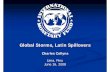 Global Storms, Latin Spillovers - bcrp.gob.pe · Global Storms, Latin Spillovers Charles Collyns Lima, Peru June 16, 2008