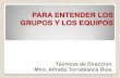 PARA ENTENDER LOS GRUPOS Y LOS EQUIPOS - …fidelmafca.weebly.com/uploads/4/0/4/7/4047781/__para_entender_los... · o más individuos interactuantes e interdependientes que se reúnen