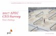 2017 APEC CEO Survey - PwC · Findings from PwC’s APEC CEO Survey.│ November 2017 20 Top 5 factors for selecting a strategic partner/joint venture Q13 - Please rank the top 5