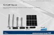 SQFlex - Solar Lighting data booklet.pdf · The SQFlex system is a reliable water supply system based on renewable energy sources, such as solar and wind energy. The SQFlex system