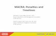 MACRA: Penalties and Timelines - ncc.expoplanner.com · MACRA’s Two Pathways: MIPS and APM •MIPS-Merit-Based Incentive Payment System – four performance categories 1. Quality
