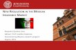 REGULATION IN THE MEXICAN MARKET - Samuel … Docu/Mexican... · CienciAmerica/Mexico research program August, 2014. Introduction In recent months, Mexican law has suffered modifications