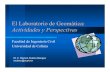 El Laboratorio de Geomática: Actividades y Perspectivas · Estudios de visibilidad radial. Internet2: Conclusiones zAlgunas de las actividades del Laboratorio de ... experimentales