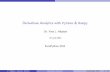 Derivatives Analytics with Python & Numpy · Derivatives Analytics with Python & Numpy Dr.YvesJ.Hilpisch 24 June 2011 EuroPython2011 Y.Hilpisch (VisixionGmbH) DerivativesAnalytics