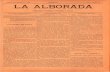 LA ALBORADA - bibliotecadigital.bibna.gub.uy:8080bibliotecadigital.bibna.gub.uy:8080/jspui/bitstream/123456789/... · lón que hacen allí, inmóviles y mudos, al ñudo como quien