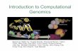 Introduction to Computational Genomics - BGUbccg131/wiki.files/Molecular_Biology... · Introduction to Computational Genomics Based on Slides by: Angela Brooks, Raymond Brown, Calvin