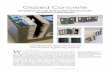 Glazed Concrete - Anja Bache · able that the glazed concrete surface can be achieved with one firing. It has been successful with a few glazes but most glazes ... Coloured masses,