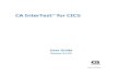 CA InterTest™ for CICS - CA Support Online InterTest for CICS 9 1 00 Third... · This Documentation, which includes embedded help systems and electronically distributed materials