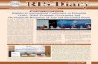 RIS Silver Jubilee Events High-level International ...ris.org.in/images/RIS_images/pdf/diary_april2009.pdf · To launch the Silver Jubilee celebrations of RIS, a High-level International