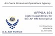 Air Force Personnel Operations Agency - c.ymcdn.com · Air Force Personnel Operations Agency Col Clay Perce AFPOA/CD 21 June 2011 AFPOA 101 ... As of: 21 Jun 2011. AFPOA: Your trusted
