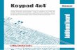 Keypad 4x4 User Manual - Mikroelektronikadownload.mikroe.com/documents/add-on-boards/other/hmi/keypad-4x… · Keypad 4x4 ™ Manual All ... ASCII code (0...9, A...F) and then it