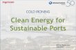 COLD IRONING Clean Energy for Sustainable Portsbem2017.basqueecodesigncenter.net/wp-content/uploads/2017/09/S1... · 2.1 International regulation COLD IRONING Cruceros BCN 2015 •