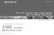 TV en color de pantalla de cristal líquido - docs.sony.com · Este manual explica las conexiones de configuración básicas (consulte la página 16). La Guía de configuración rápida,