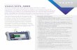 MTS-5800 - Solución integral portátil para pruebas de ... · MTS-5800 es compatible con: y el microscopio de fibra P5000i para la inspección y el análisis de terminaciones de