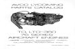 AVCO LYCOMING PARTS CATALOG & LTO-360 76 Series... · avco lycoming parts catalog to, lto-360 76 series aircraft engines avco corporation williamsport, pennsylvania 17701 pc-124 price