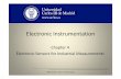 Chapter 4 Electronic Sensors for Industrial …ocw.uc3m.es/historico/electronic-instrumentation/lecture-notes... · Pablo Acedo / Jose A. García Souto 4 instrumentation systems as