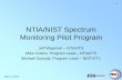 NTIA/NIST Spectrum Monitoring Pilot Program .NTIA/NIST Spectrum Monitoring Pilot Program Jeff Wepman