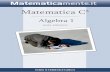 MATEMATICA C3 · MATEMATICA C3 ALGEBRA 1 Testo per il primo anno della Scuola Secondaria di IIgrado Matematicamente.it 6a Edizione - 2015