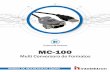 Manual MULTI CONVERSORA DE FORMATOS MC-100intelektron.com/Descargas/productos/Soluciones/ControlAccesos... · La Multi Conversora de Formatos MC-100 de Intelektron permite transformar