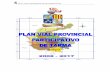 PLAN VIAL VIAL PROVINCIAL DE TARMA-JUNIN · 2012-05-07 · nos indica que las inversiones en vialidad no son significativas respecto a ... programa Electra los caminos vecinales Tarma-