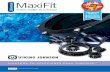 Universal MaxiFit con - vikingjohnson.com · Pioneros en soluciones Para tuberías Universal MaxiFit tecnología de adaptadores mecánicos para tuberías amplio margen de tolerancia