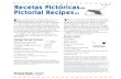 Recetas Pictóricas #3 EM 8763-E Pictorial Recipes · Títulos de las recetas Agua Fresca de Fruta Sonrisas de Manzana Ensalada Mágica de Frutas Lasagna Relleno Tradicional ... Verduras