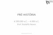 PRÉ-HISTÓRIA - historiaon.files.wordpress.com · PRÉ-HISTÓRIA 4.500.000 a.C. – 4.000 a.C. Prof. Rodolfo Neves