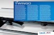 twingo - quikoitaly.com · twingo twingo series automations from QUiKo, ... position. the manual operating is also allowed in emergency case. twingo series automations are provided