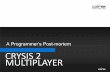 Crysis 2 Multiplayer - twvideo01.ubm-us.nettwvideo01.ubm-us.net/o1/vault/gdceurope2011/slides/Peter_Hall... · CRYSIS 2 MULTIPLAYER ABOUT CRYSIS 2 MULTIPLAYER Who am I? What am I