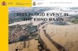 2015 FLOOD EVENT IN THE EBRO BASIN -   · PDF filesaih – dss & hydrology services 2015 flood event in the ebro basin