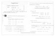 Logaritmos - x.edu.uy Matematicax.edu.uy/inet/Logaritmos.pdf · Transformernos ahora la ecuación, en otra más manejable: Por propiedades de los logaritmos: 2. Ig (x-i) + 21g (x