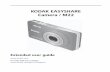 KODAK EASYSHARE Camera / M22resources.kodak.com/support/pdf/en/manuals/urg01253/M22_xUG_GL… · KODAK EASYSHARE Camera / M22 Extended user guide  For help with your camera:
