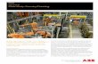 Robotics Rimrock Case study: Foundry/Finishing - ABB … · In 2005 the plant installed a fi nishing cell with abb irb 6600 and irb 6400 robots provided by Columbus, Ohio-based Rimrock