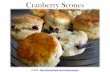 Download Keiko’s Cranberry Scones - Amazon Web …keiko.s3.amazonaws.com/FB-Keikos-Cranberry-Scones.pdf · D ear pastry friend, Keiko here. I‘m a patissier and pastry teacher