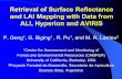 Retrieval of Surface Reflectance and LAI Mapping …lcluc.umd.edu/sites/default/files/lcluc_documents/AnPrgRp_Gong... · Retrieval of Surface Reflectance and LAI Mapping with Data