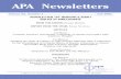 APA Newsletters - University at Buffalo · Hispanic/Latino Issues in Philosophy ! 135 ! an active member of the editorial boards of Philosophy and Phenomenological Research, Revista