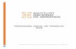PROGRAMA ANUAL DE TRABAJO 2018 - geriatria.salud.gob.mx · de los Institutos Nacionales de Salud y la Ley Federal de las Entidades Paraestatales, agrupado en el Sector coordinado
